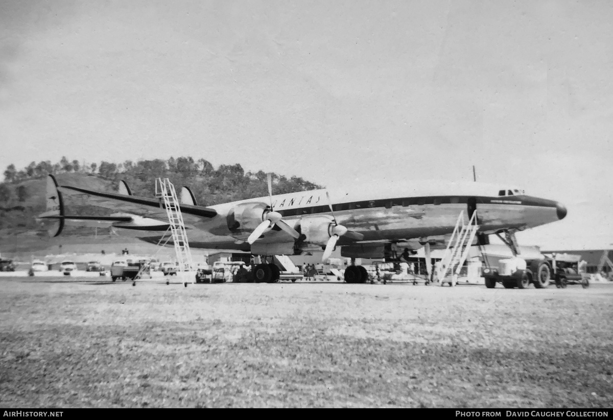 Aircraft Photo of VH-EAG | Lockheed L-1049E/01 Super Constellation | Qantas | AirHistory.net #487601