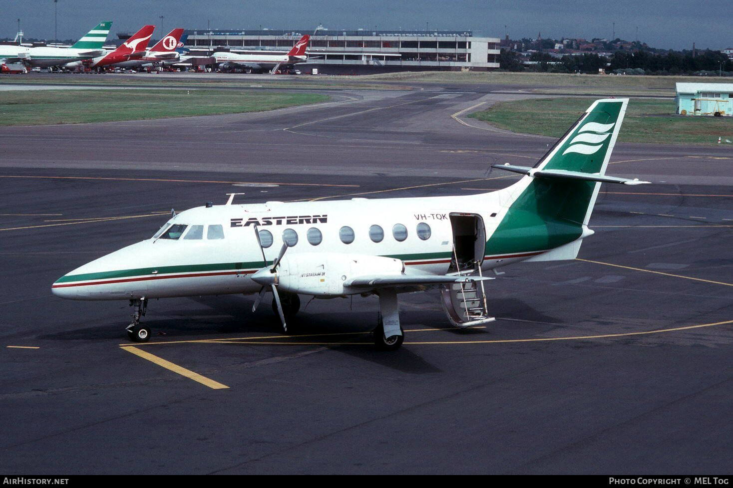 Aircraft Photo of VH-TQK | British Aerospace BAe-3107 Jetstream 31 | Eastern Airlines | AirHistory.net #487622