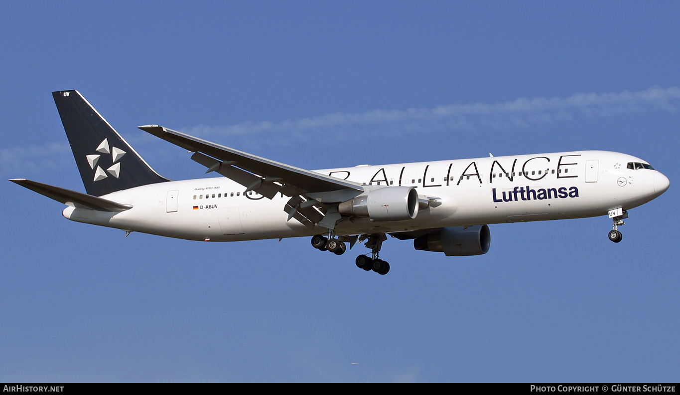 Aircraft Photo of D-ABUV | Boeing 767-3Z9/ER | Lufthansa | AirHistory.net #487625