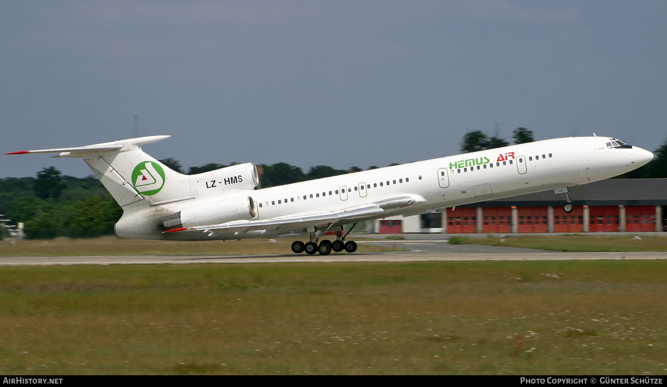 Aircraft Photo of LZ-HMS | Tupolev Tu-154M | Hemus Air | AirHistory.net #487629