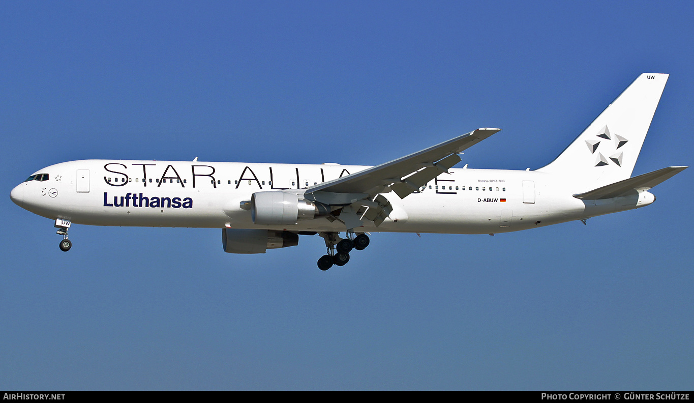 Aircraft Photo of D-ABUW | Boeing 767-3Z9/ER | Lufthansa | AirHistory.net #487635