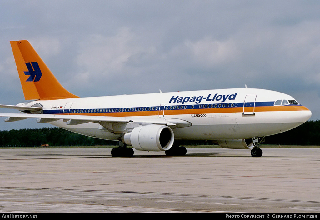 Aircraft Photo of D-AHLW | Airbus A310-204 | Hapag-Lloyd | AirHistory.net #487644