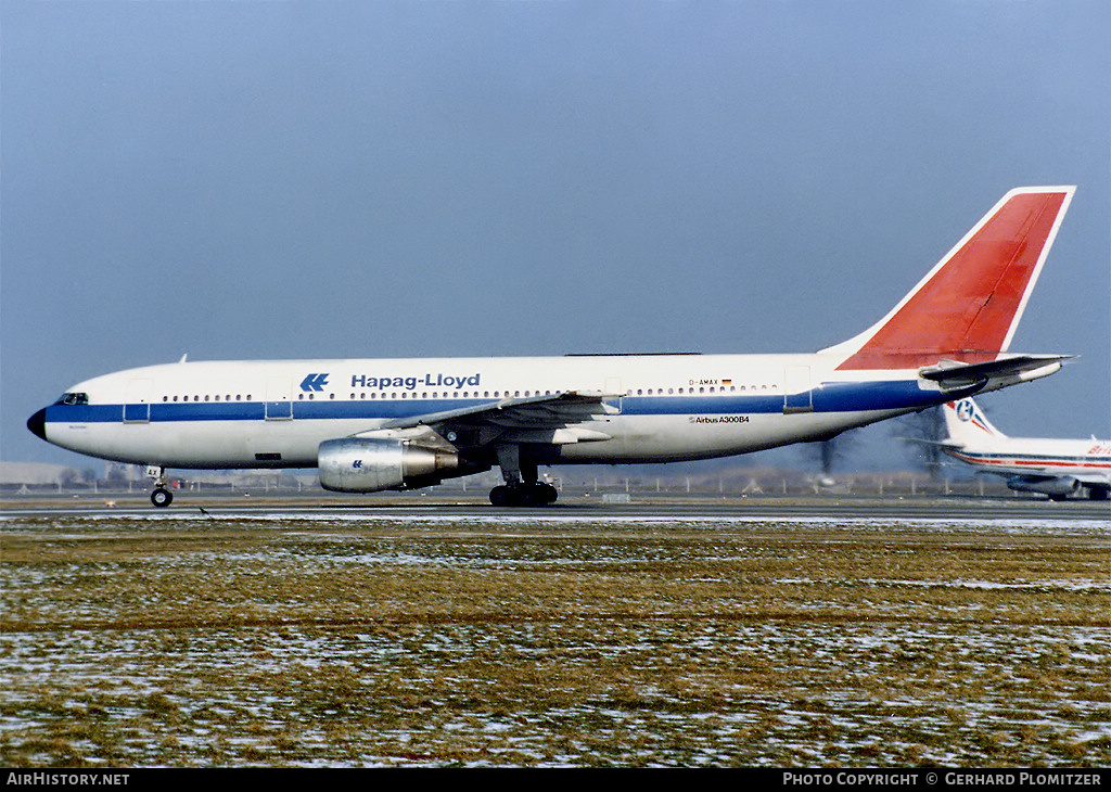 Aircraft Photo of D-AMAX | Airbus A300B4-203 | Hapag-Lloyd | AirHistory.net #487646