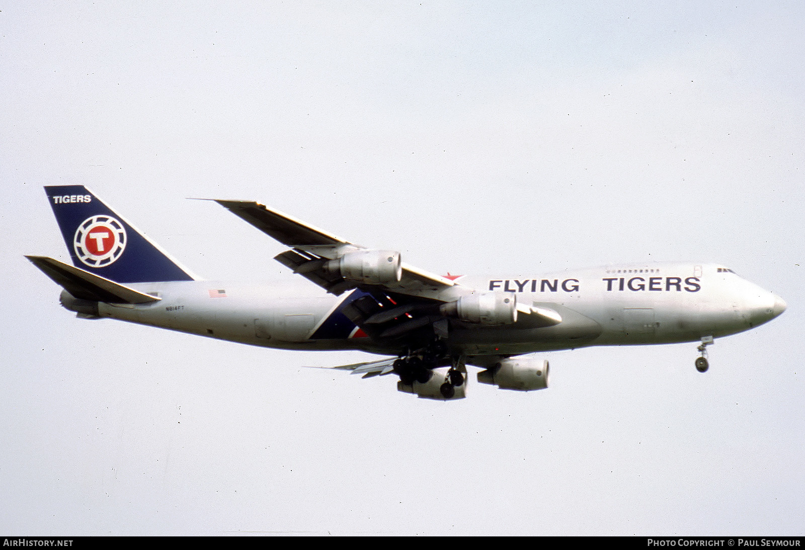 Aircraft Photo of N814FT | Boeing 747-245F/SCD | Flying Tigers | AirHistory.net #487657