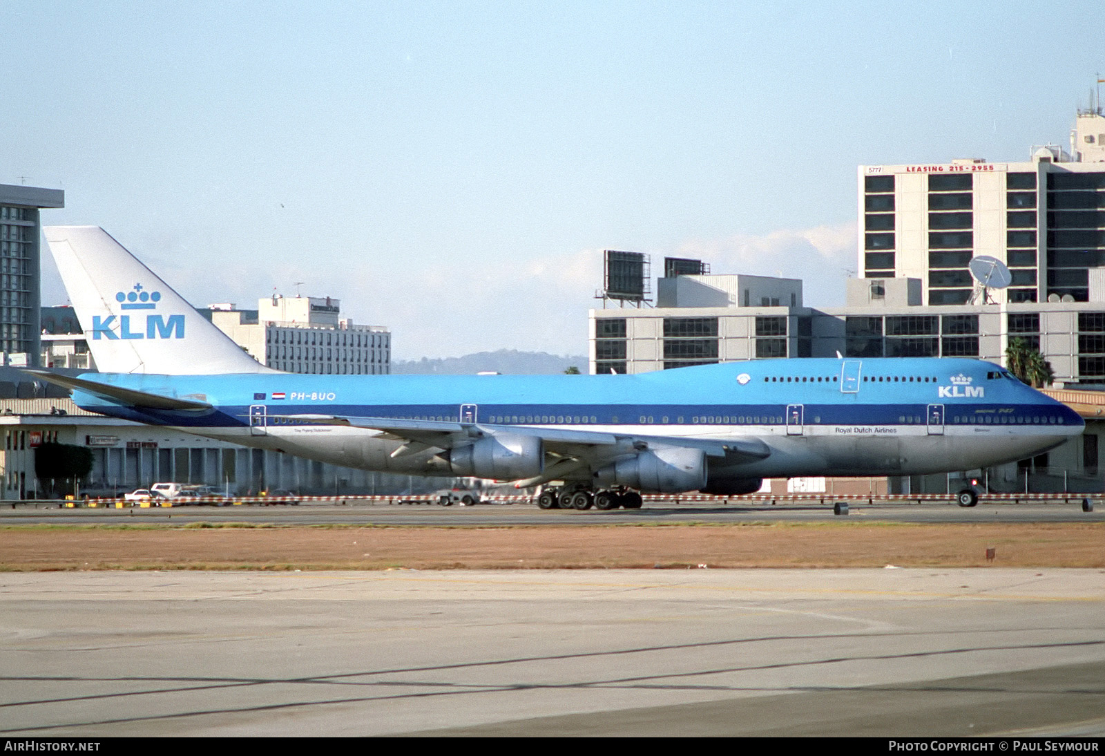 Aircraft Photo of PH-BUO | Boeing 747-206B(SUD) | KLM - Royal Dutch Airlines | AirHistory.net #487663