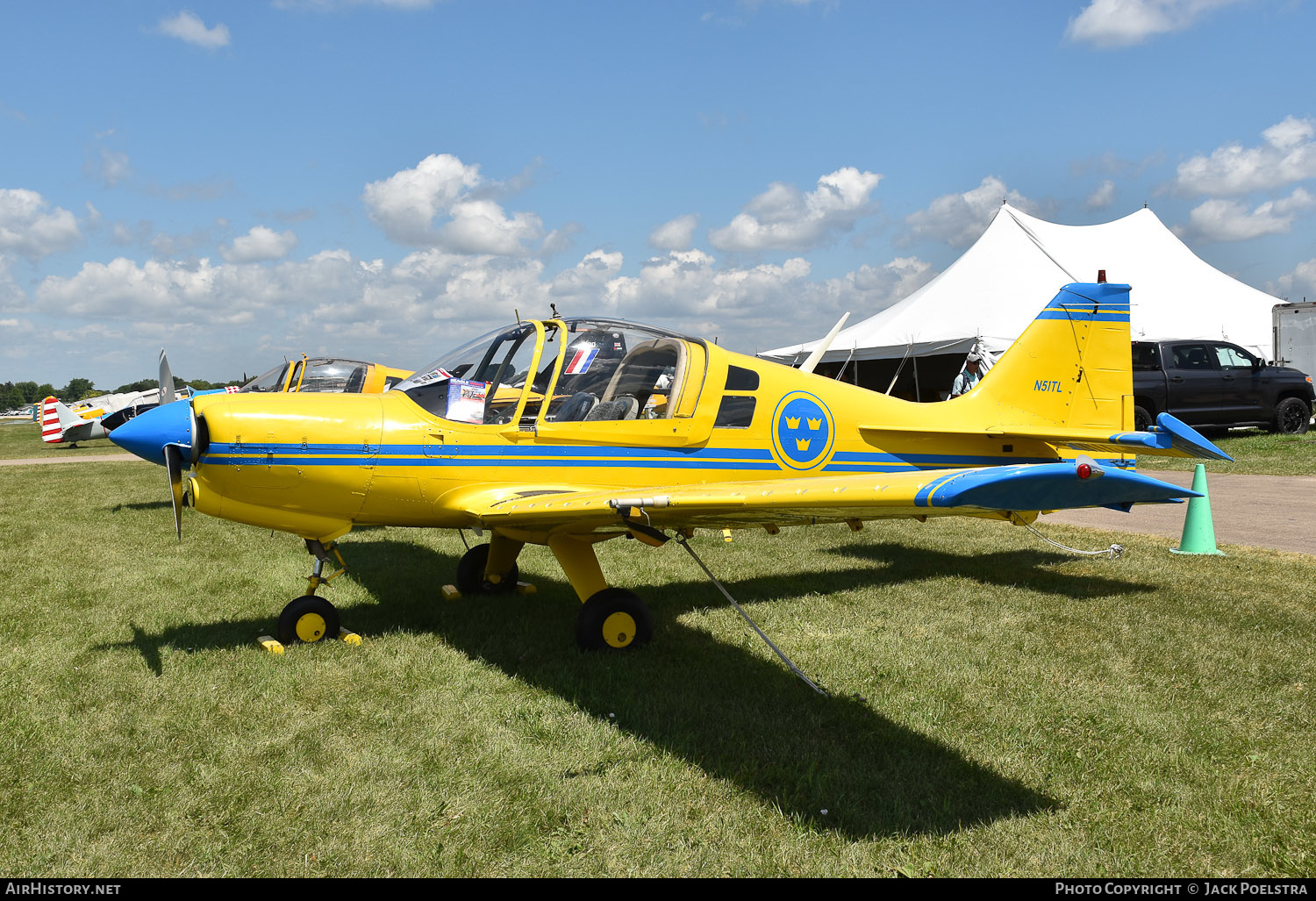 Aircraft Photo of N51TL | Scottish Aviation Bulldog 101 | Sweden - Air Force | AirHistory.net #487668