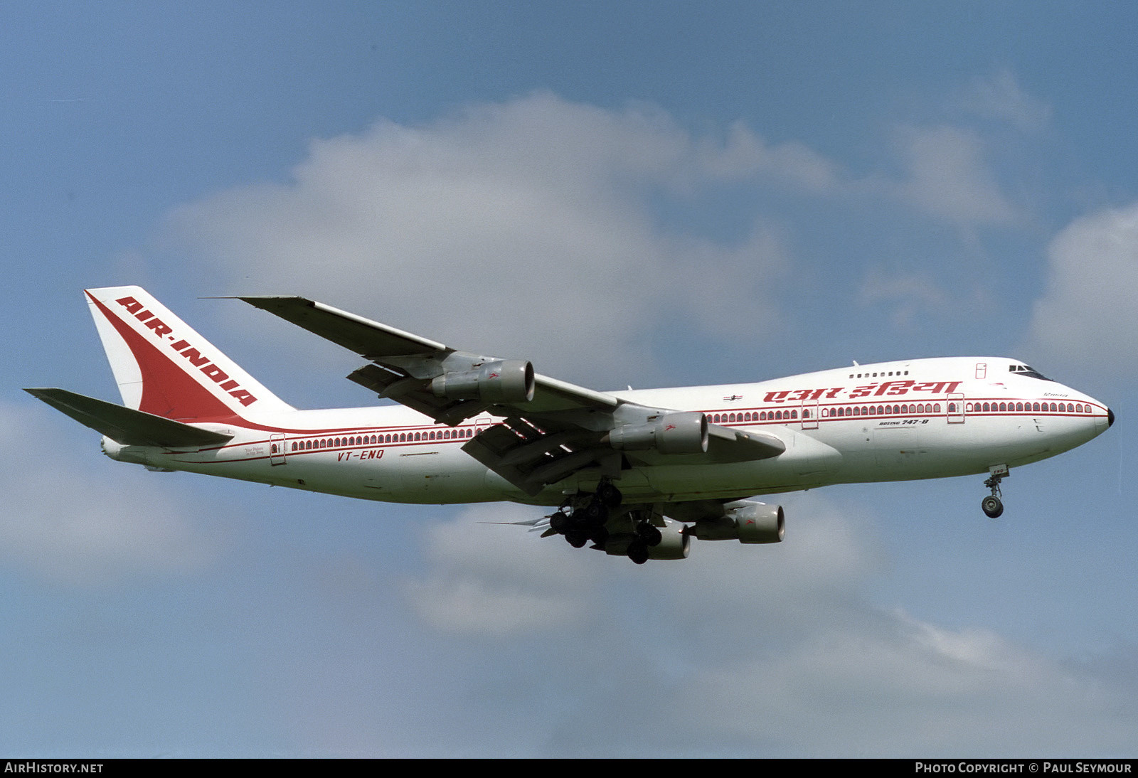 Aircraft Photo of VT-ENQ | Boeing 747-212B | Air India | AirHistory.net #487669
