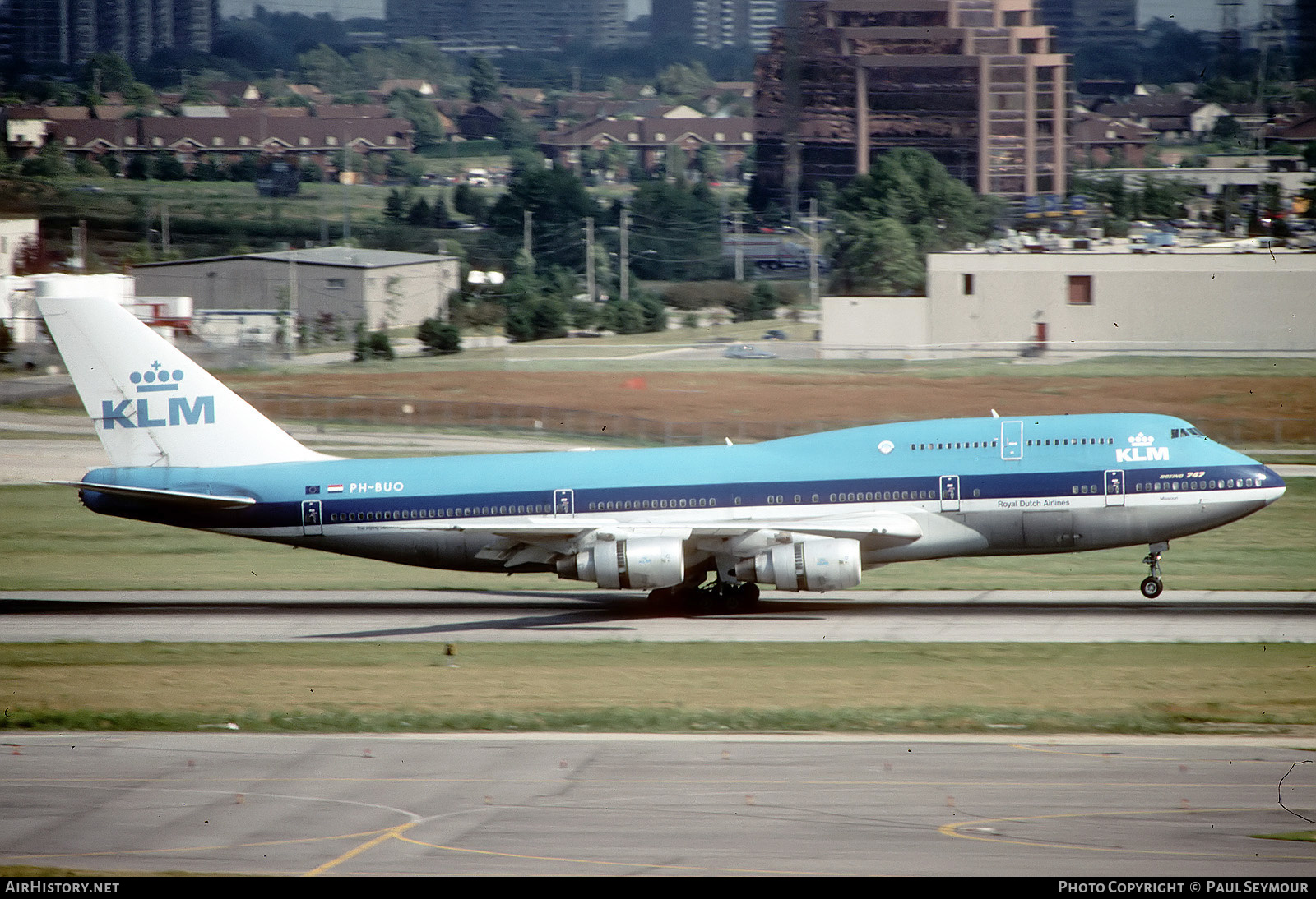 Aircraft Photo of PH-BUO | Boeing 747-206B(SUD) | KLM - Royal Dutch Airlines | AirHistory.net #487672