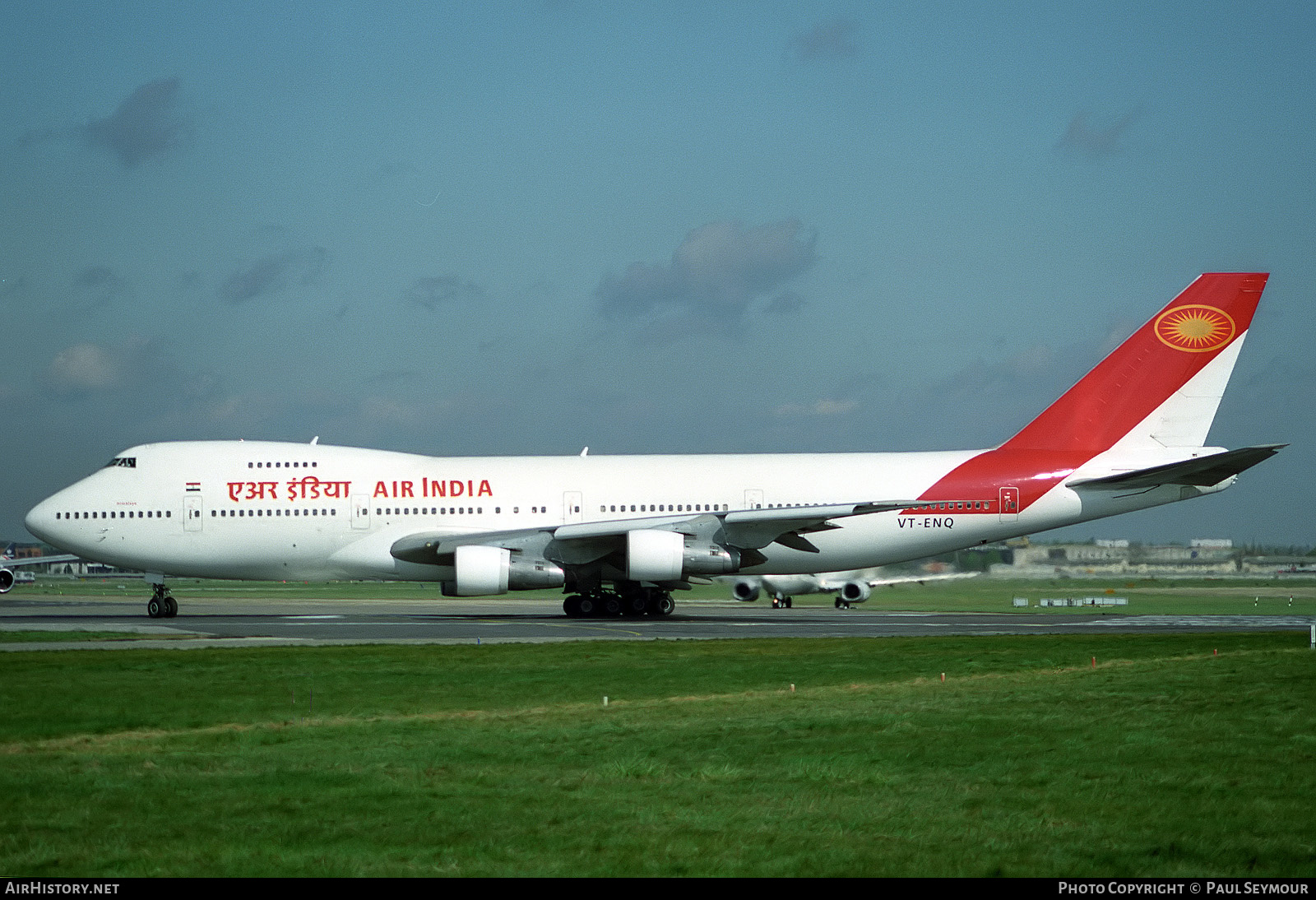 Aircraft Photo of VT-ENQ | Boeing 747-212B | Air India | AirHistory.net #487685