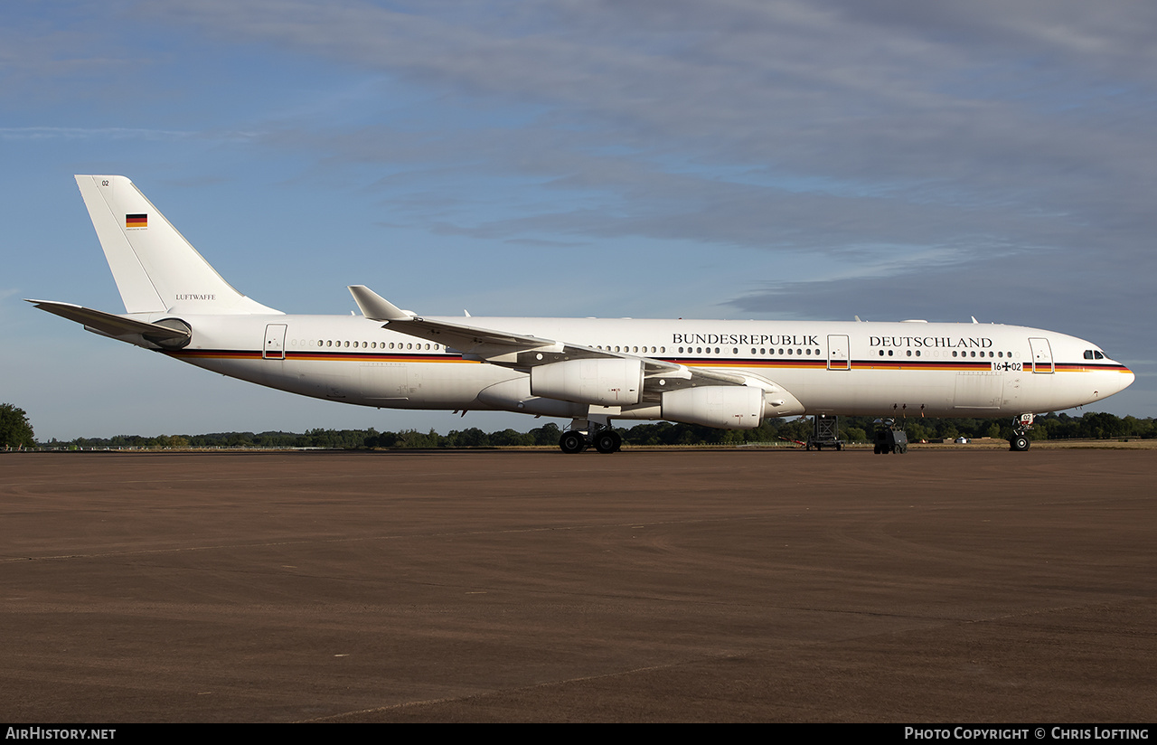 Aircraft Photo of 1602 | Airbus A340-313 | Germany - Air Force | AirHistory.net #487689