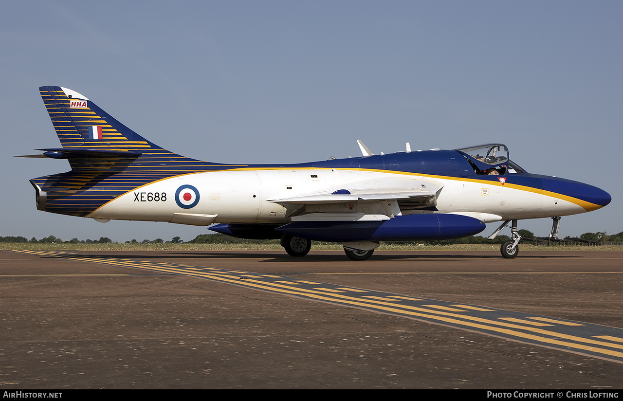 Aircraft Photo of XE688 / XE704 | Hawker Hunter T72 | UK - Air Force | AirHistory.net #487691