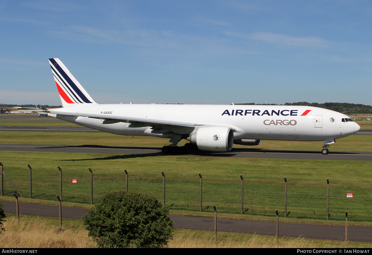 Aircraft Photo of F-GUOC | Boeing 777-F28 | Air France Cargo | AirHistory.net #487702