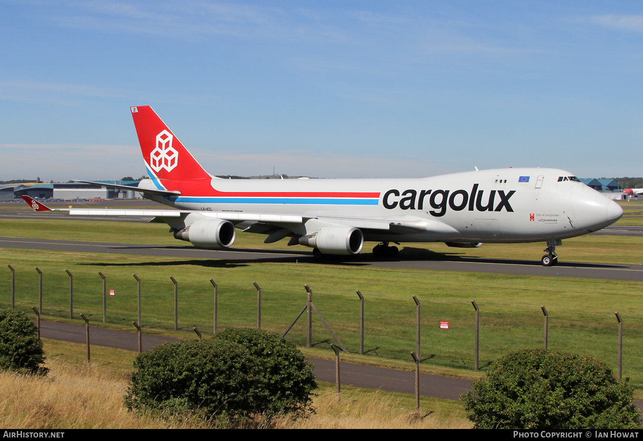 Aircraft Photo of LX-KCL | Boeing 747-4HAF/ER/SCD | Cargolux | AirHistory.net #487710