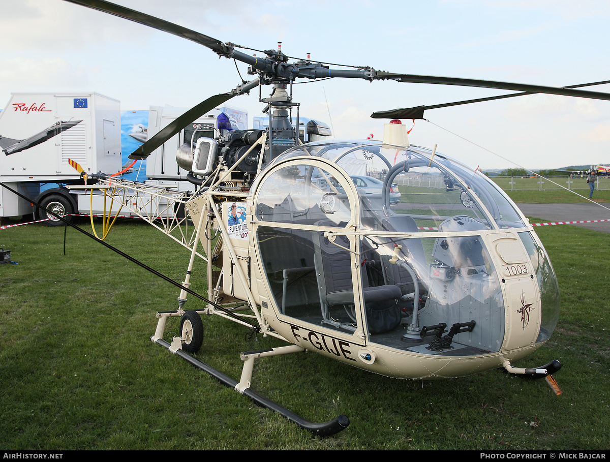 Aircraft Photo of F-GIJE | Sud SE-313B Alouette II | AirHistory.net #487713