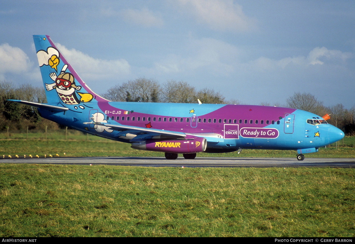 Aircraft Photo of EI-CJD | Boeing 737-204/Adv | Ryanair | AirHistory.net #487722