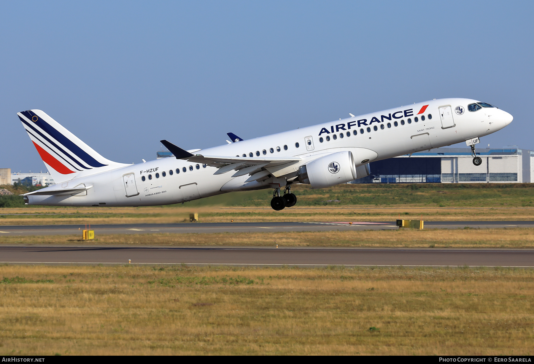 Aircraft Photo of F-HZUF | Airbus A220-371 (BD-500-1A11) | Air France | AirHistory.net #487744