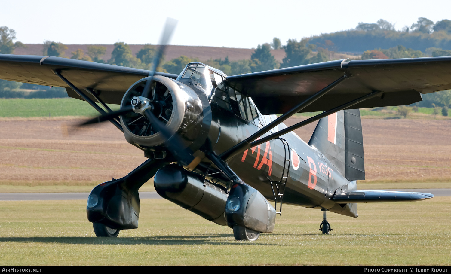 Aircraft Photo of G-AZWT / V9367 | Westland Lysander Mk3A | UK - Air Force | AirHistory.net #487755