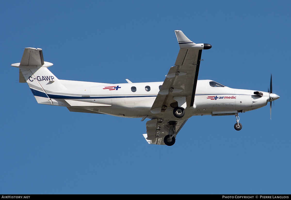 Aircraft Photo of C-GAWP | Pilatus PC-12/45 | Airmedic | AirHistory.net #487768