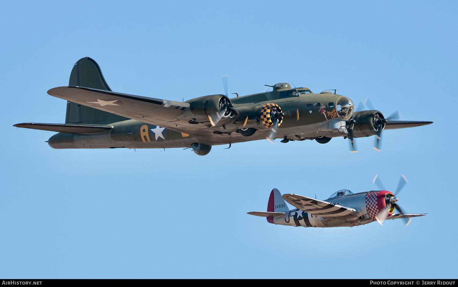 Aircraft Photo of G-BEDF / 124485 | Boeing B-17G Flying Fortress | USA - Air Force | AirHistory.net #487771