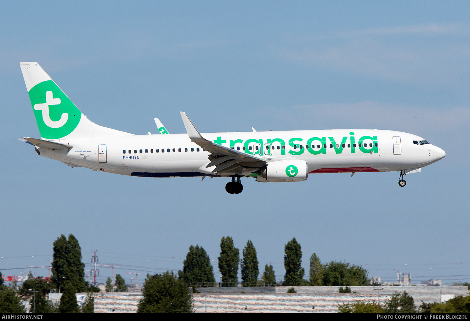 Aircraft Photo of F-HUYC | Boeing 737-8JP | Transavia | AirHistory.net #487775