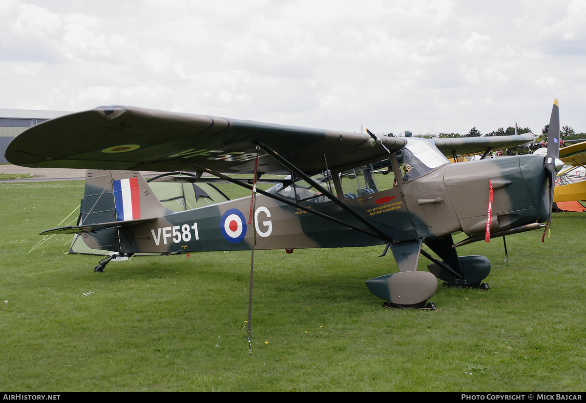 Aircraft Photo of G-ARSL / VF581 | Beagle A-61 Terrier 1 | UK - Army | AirHistory.net #487786