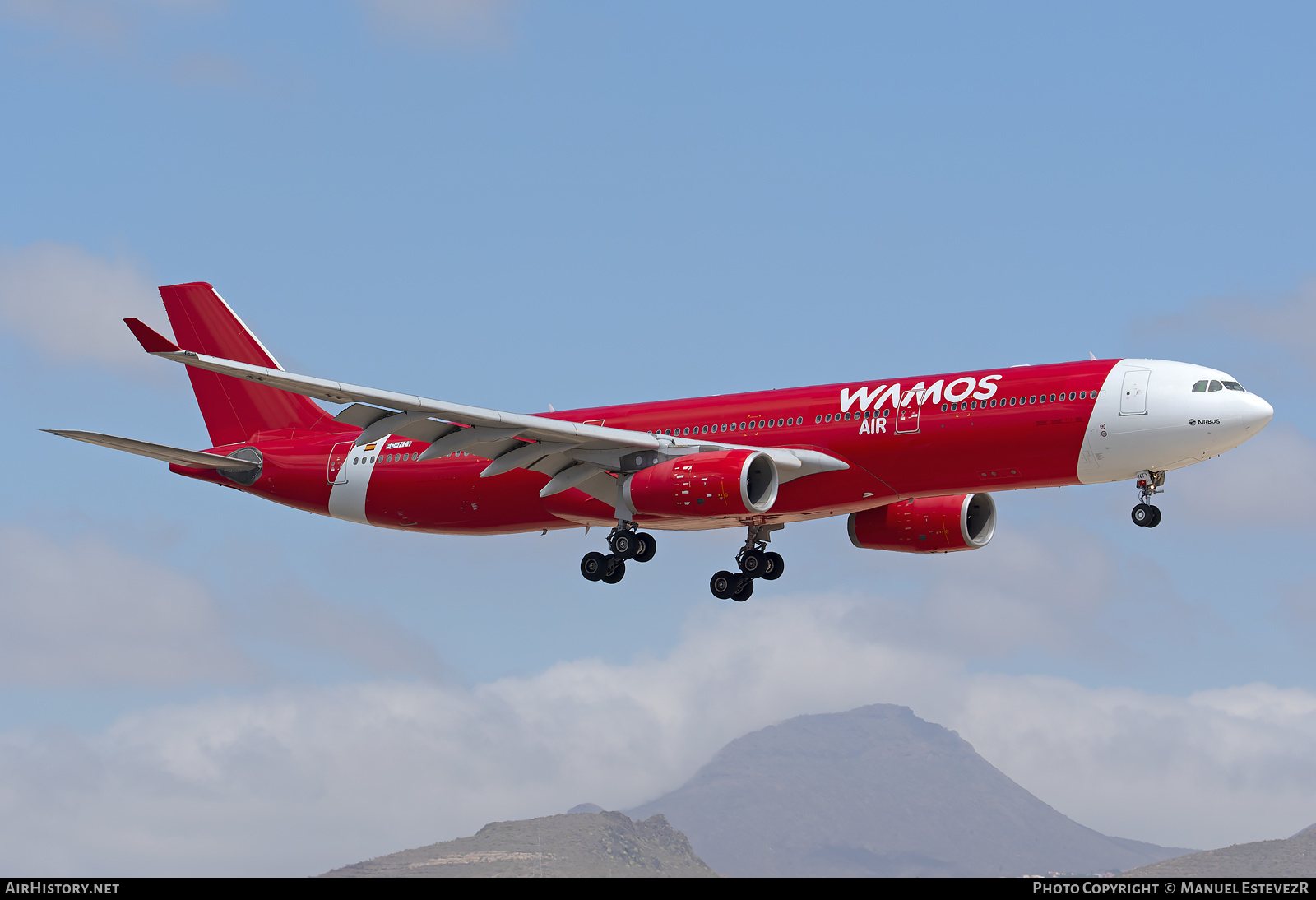 Aircraft Photo of EC-NTY | Airbus A330-343E | Wamos Air | AirHistory.net #487829