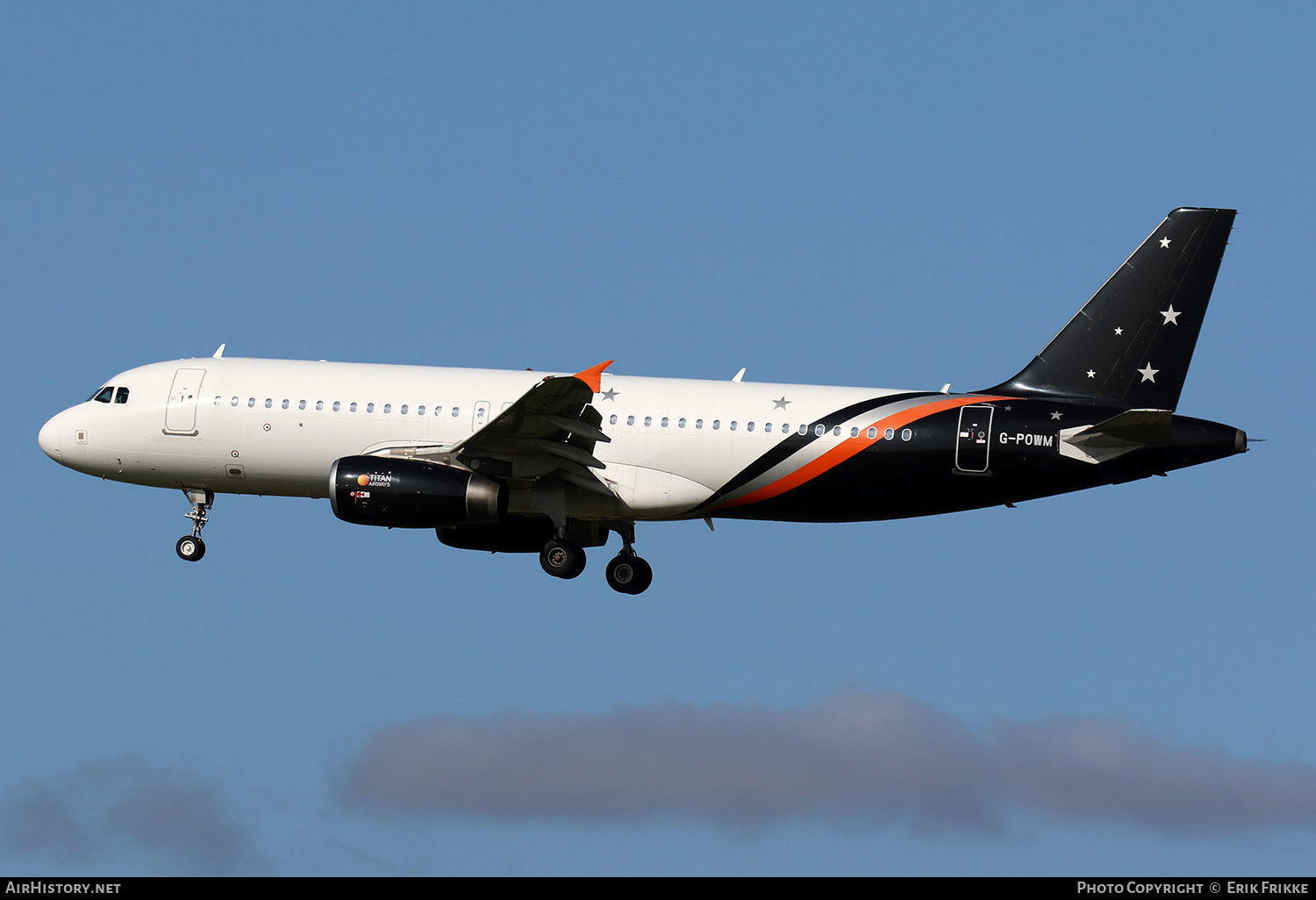 Aircraft Photo of G-POWM | Airbus A320-232 | Titan Airways | AirHistory.net #487840