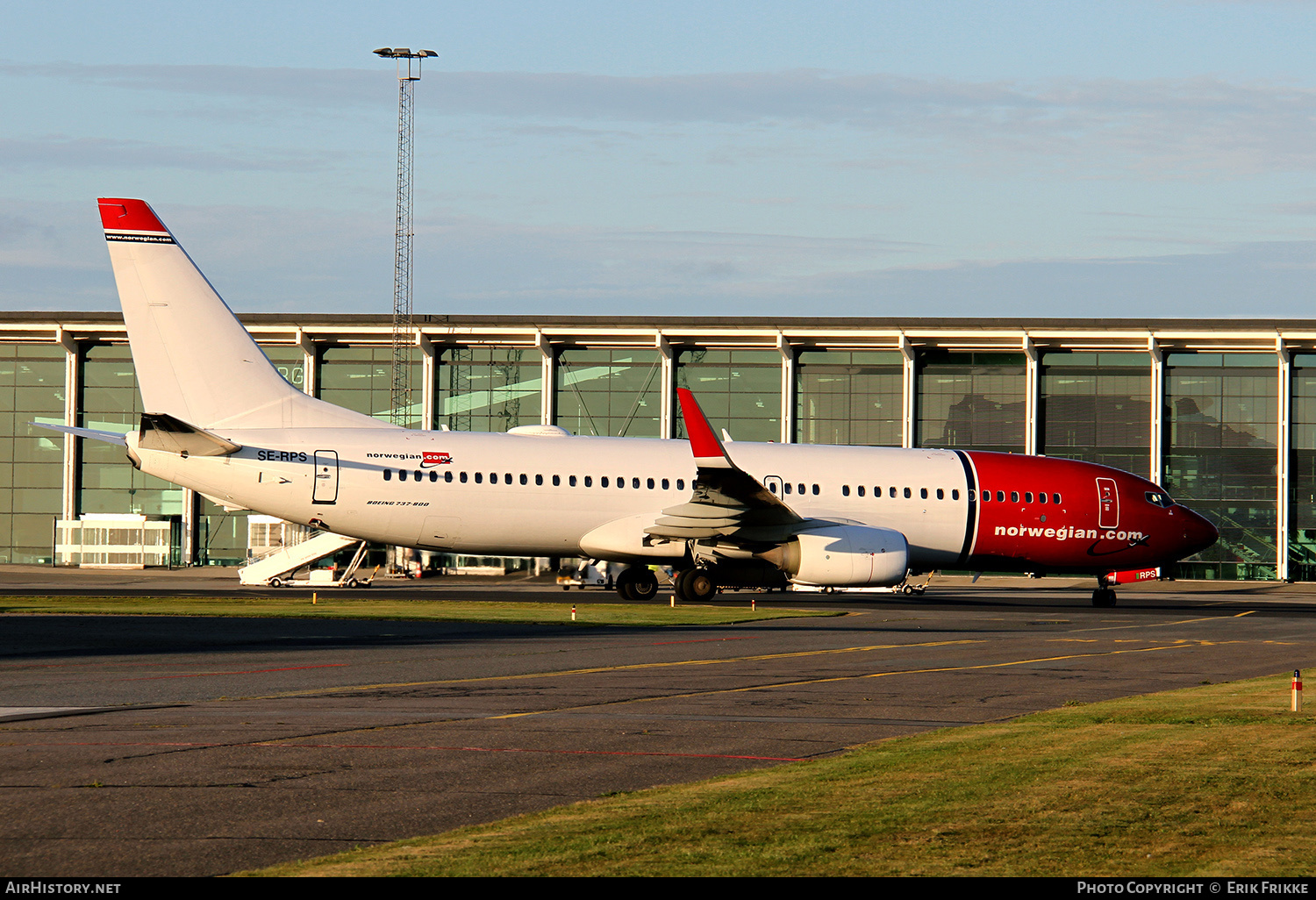 Aircraft Photo of SE-RPS | Boeing 737-8JP | Norwegian | AirHistory.net #487851