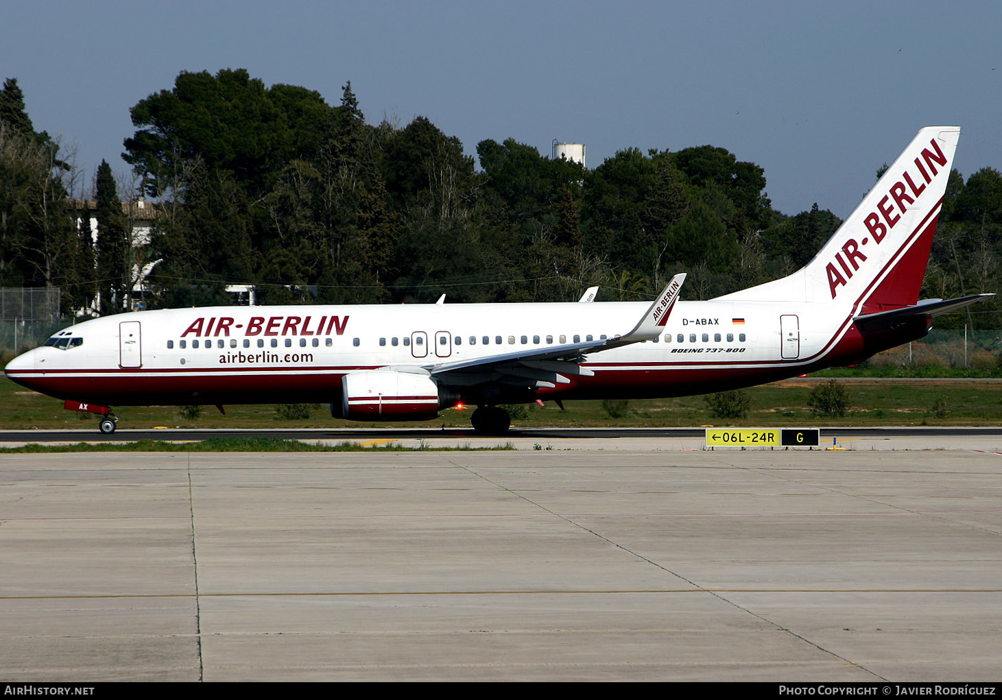 Aircraft Photo of D-ABAX | Boeing 737-86J | Air Berlin | AirHistory.net #487856