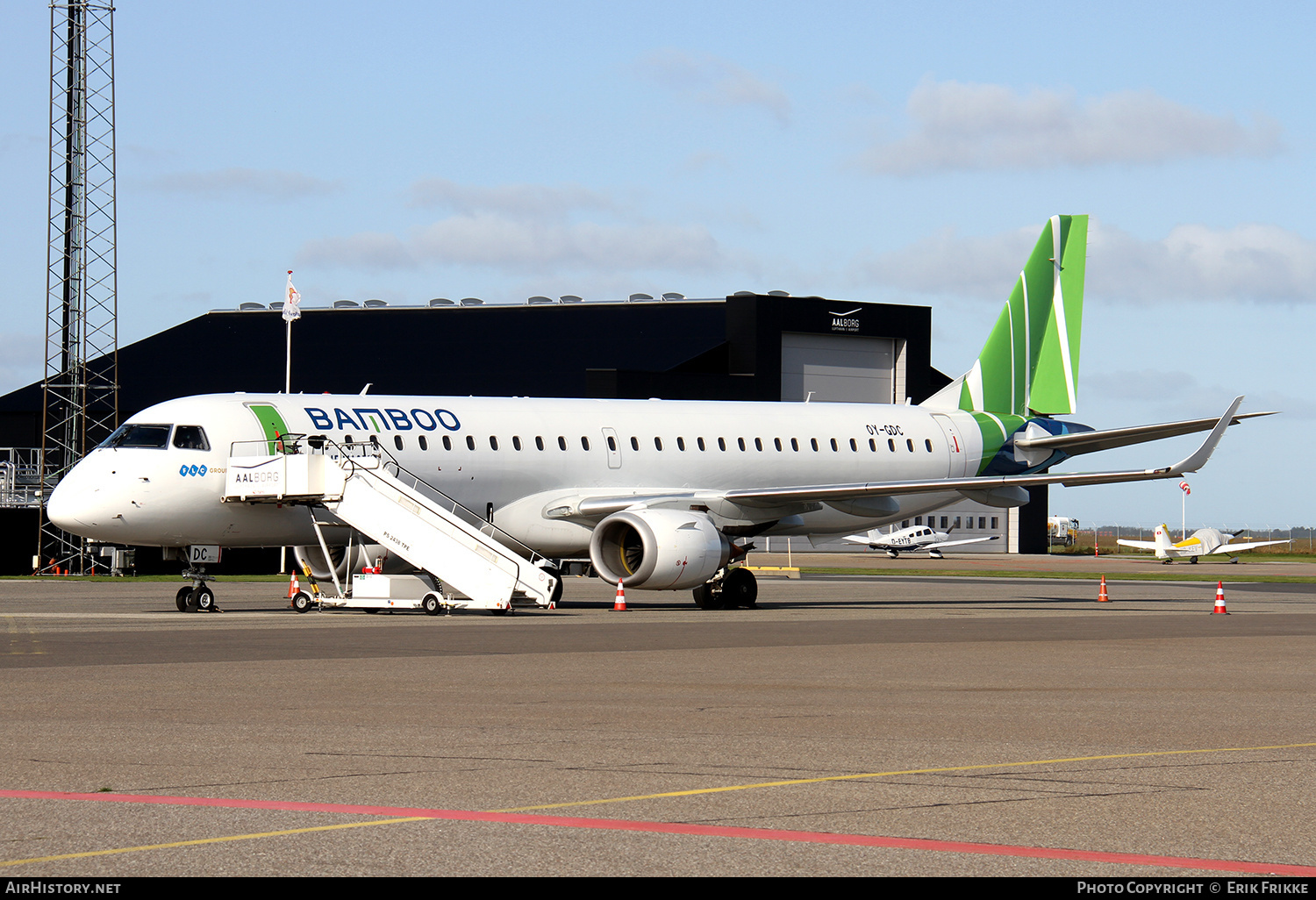 Aircraft Photo of OY-GDC | Embraer 195LR (ERJ-190-200LR) | Bamboo Airways | AirHistory.net #487869