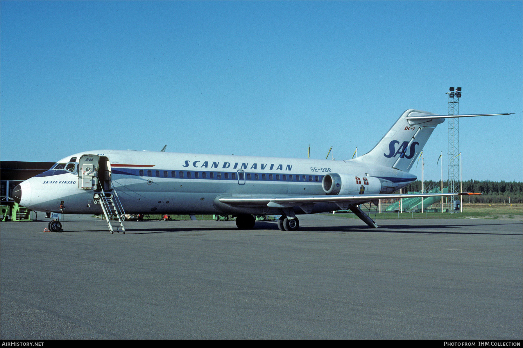 Aircraft Photo of SE-DBR | McDonnell Douglas DC-9-21 | Scandinavian Airlines - SAS | AirHistory.net #487892