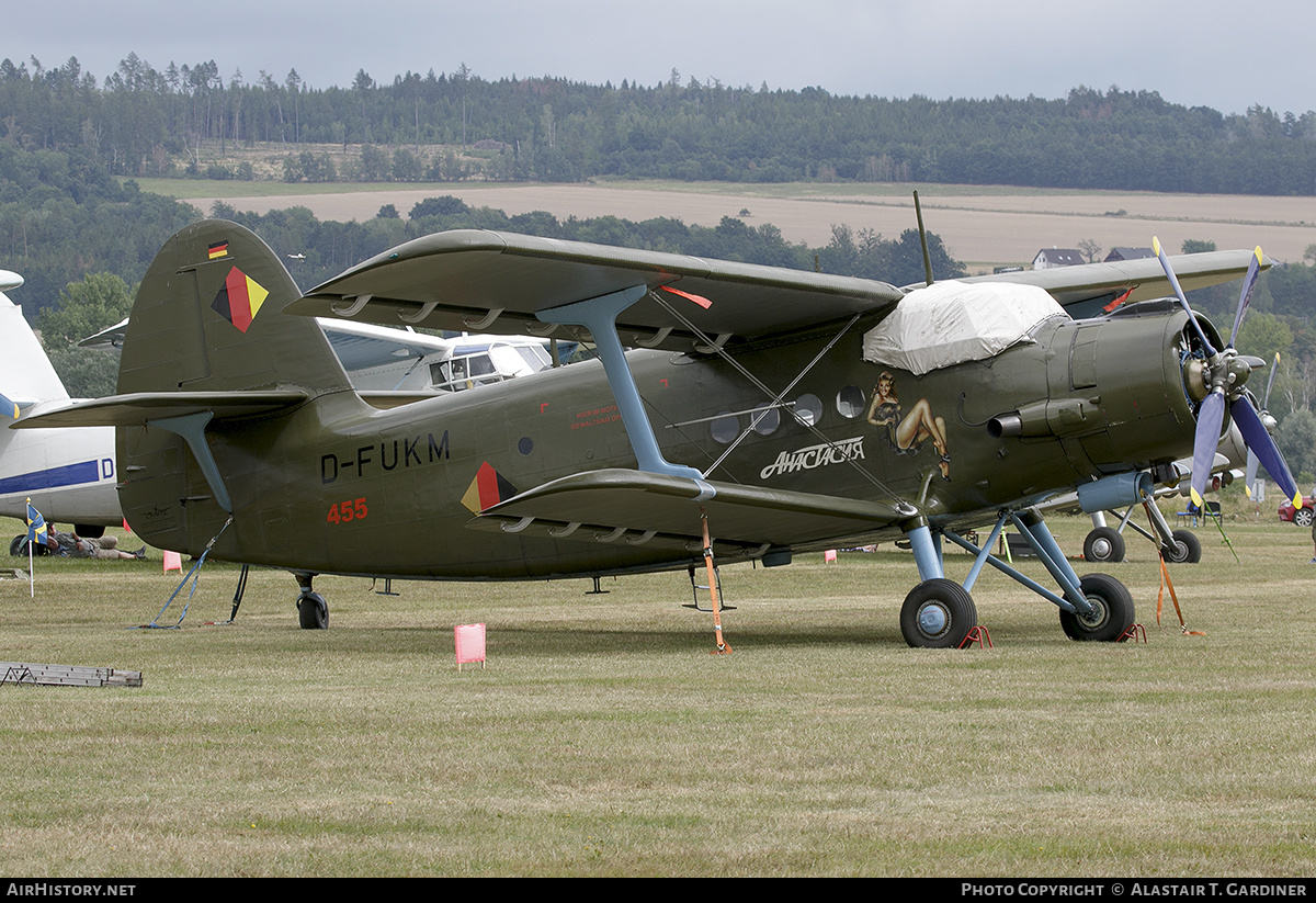 Aircraft Photo of D-FUKM / 455 | Antonov An-2T | East Germany - Air Force | AirHistory.net #487896