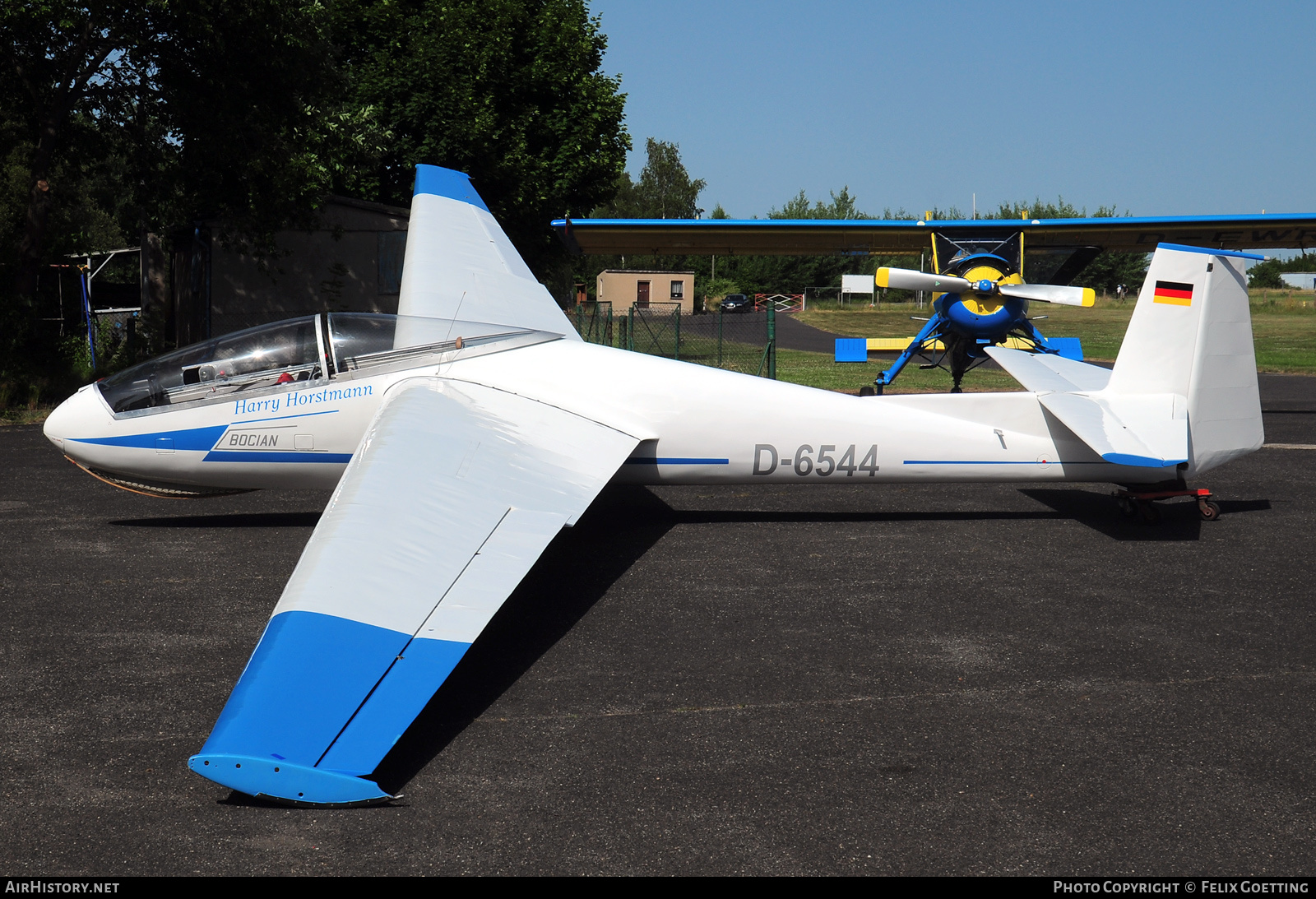 Aircraft Photo of D-6544 | PZL-Bielsko SZD-9BIS Bocian 1E | AirHistory.net #487904