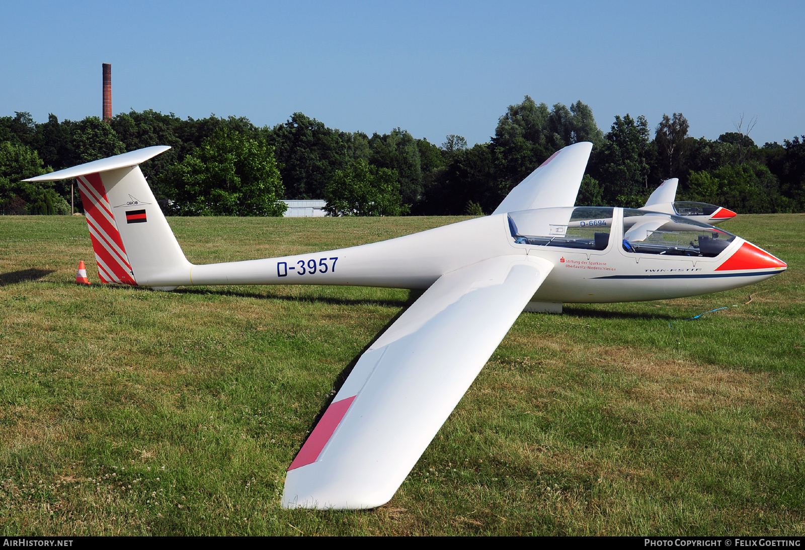 Aircraft Photo of D-3957 | Grob G-103 Twin Astir | AirHistory.net #487907