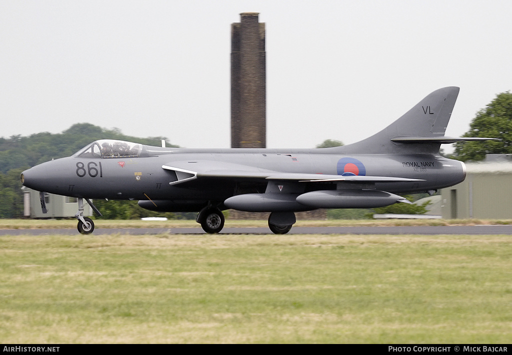 Aircraft Photo of G-GAII / XE685 | Hawker Hunter GA11 | UK - Navy | AirHistory.net #487912