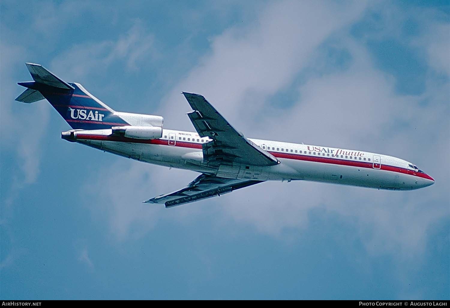 Aircraft Photo of N913TS | Boeing 727-254 | USAir Shuttle | AirHistory.net #487913