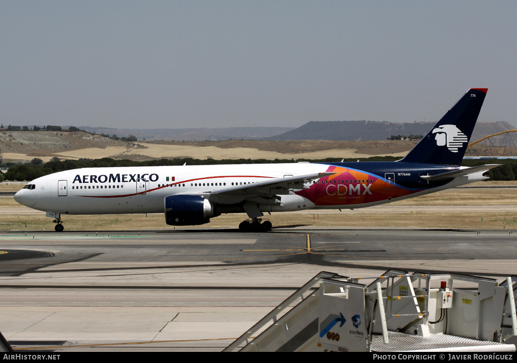 Aircraft Photo of N746AM | Boeing 777-2Q8/ER | AeroMéxico | AirHistory.net #487935