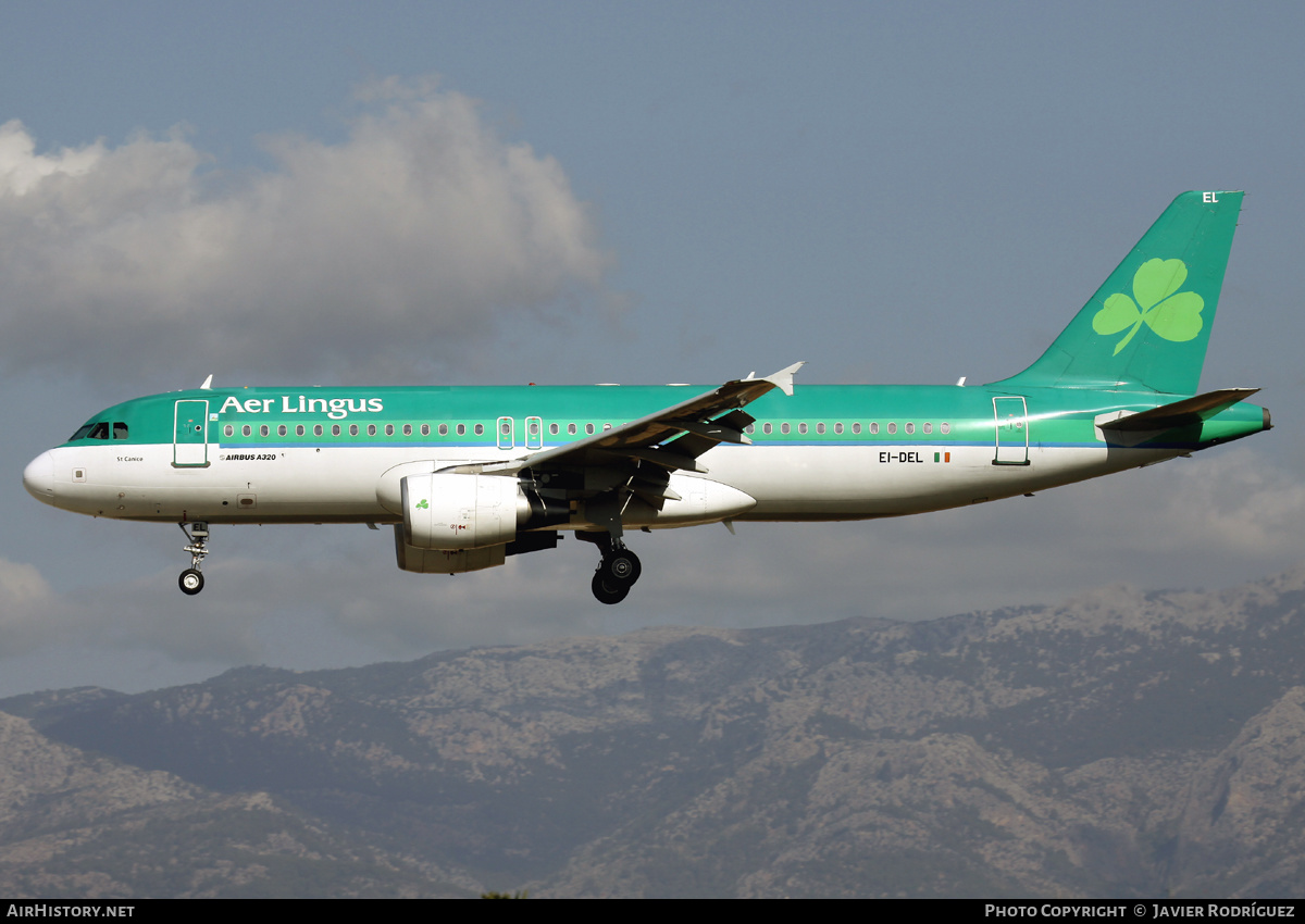 Aircraft Photo of EI-DEL | Airbus A320-214 | Aer Lingus | AirHistory.net #487937