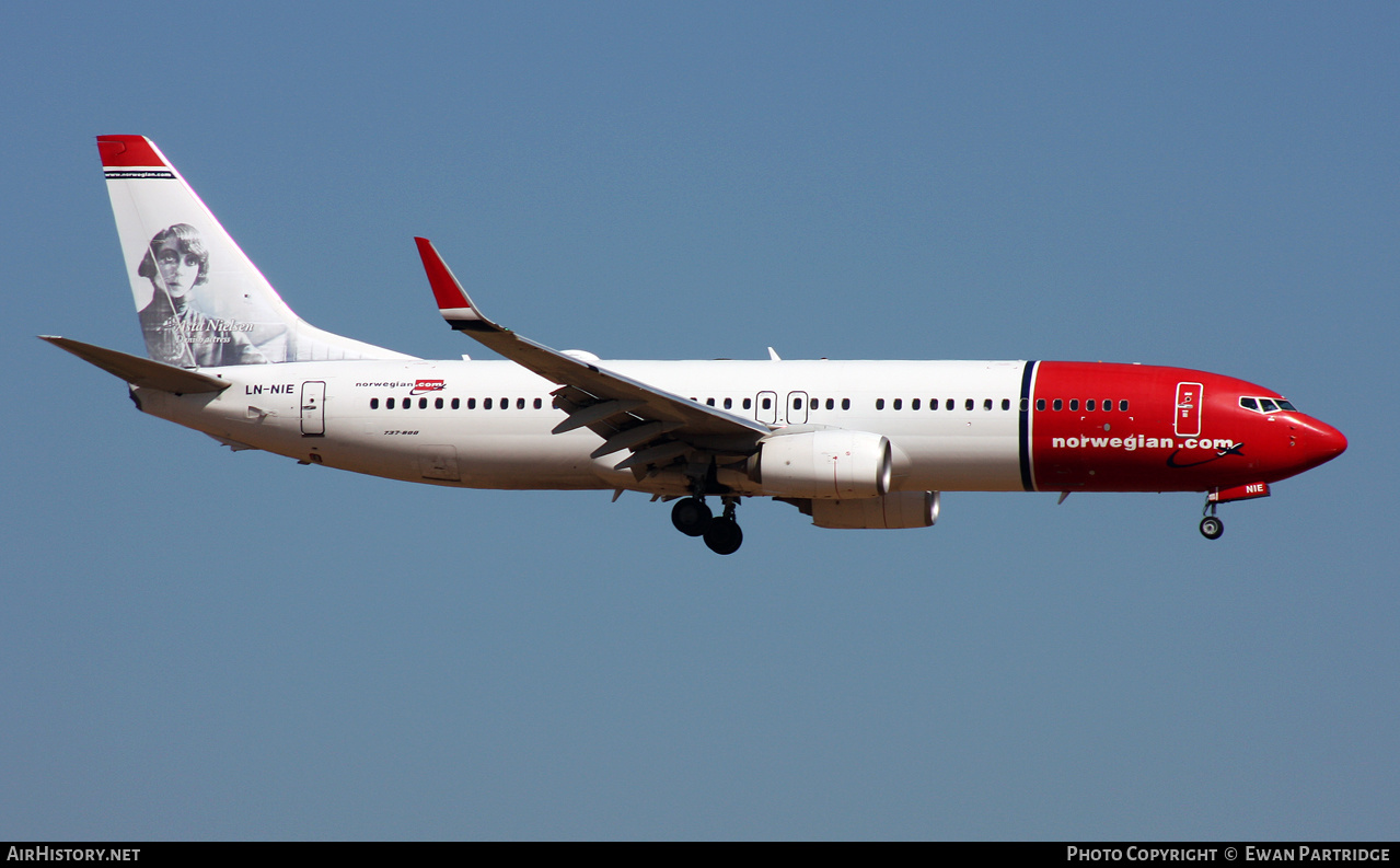 Aircraft Photo of LN-NIE | Boeing 737-8JP | Norwegian | AirHistory.net #487941