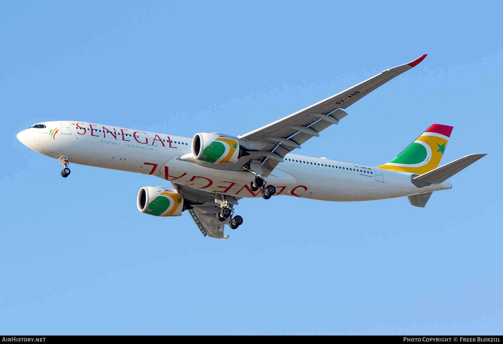 Aircraft Photo of 6V-ANB | Airbus A330-941N | Air Senegal | AirHistory.net #487958