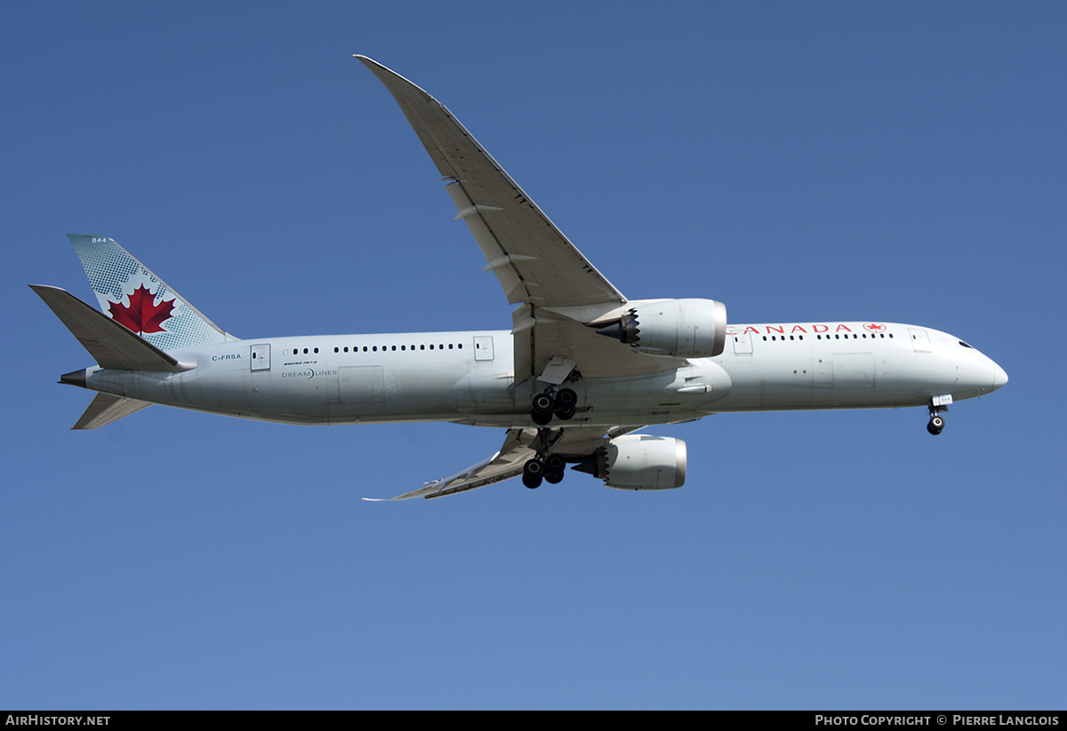 Aircraft Photo of C-FRSA | Boeing 787-9 Dreamliner | Air Canada | AirHistory.net #487963