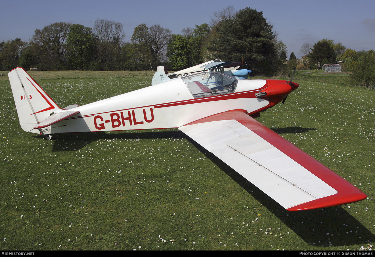 Aircraft Photo of G-BHLU | Fournier RF-3 | AirHistory.net #488004