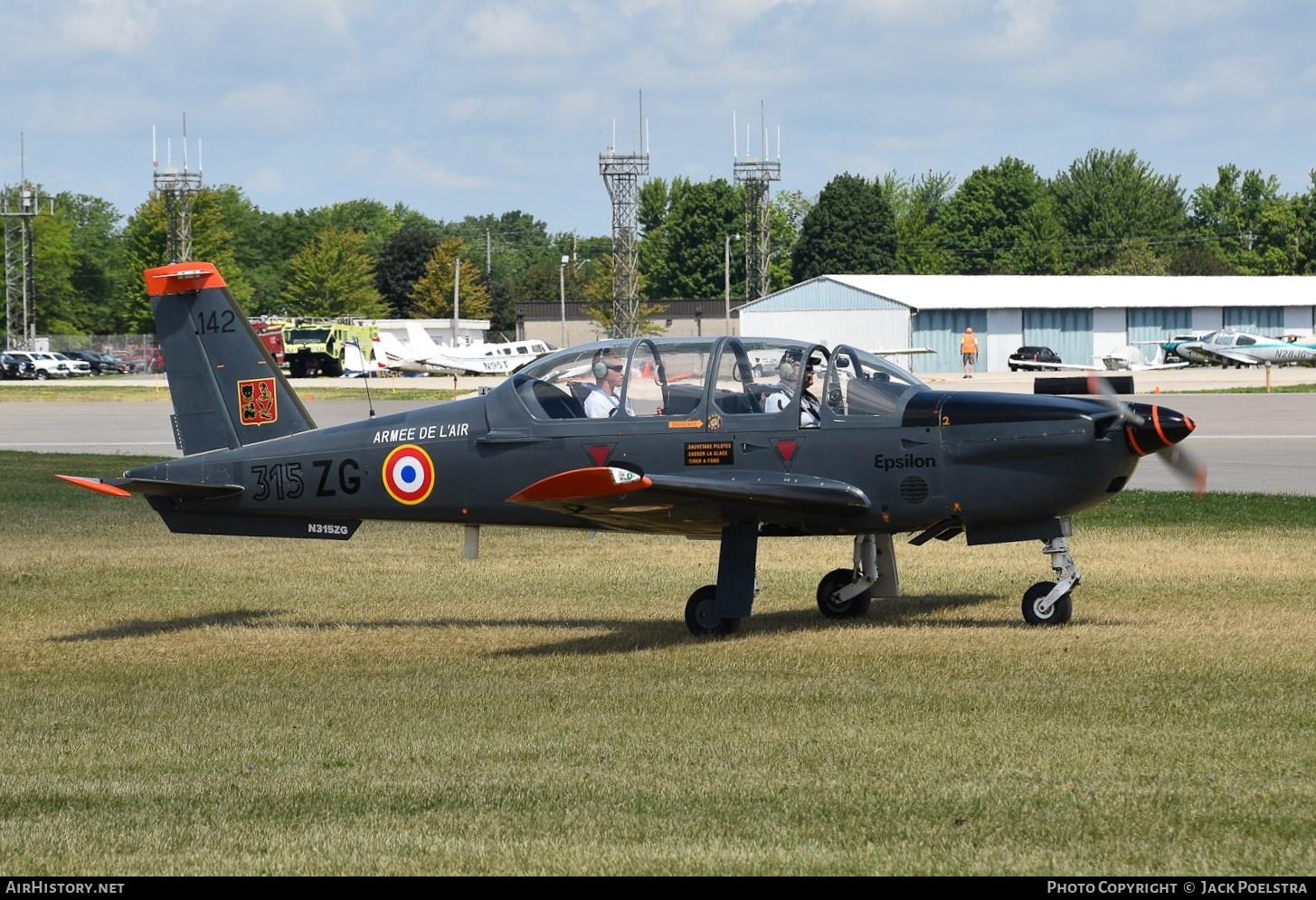 Aircraft Photo of N315ZG / 142 | Socata TB-30 Epsilon | France - Air Force | AirHistory.net #488008