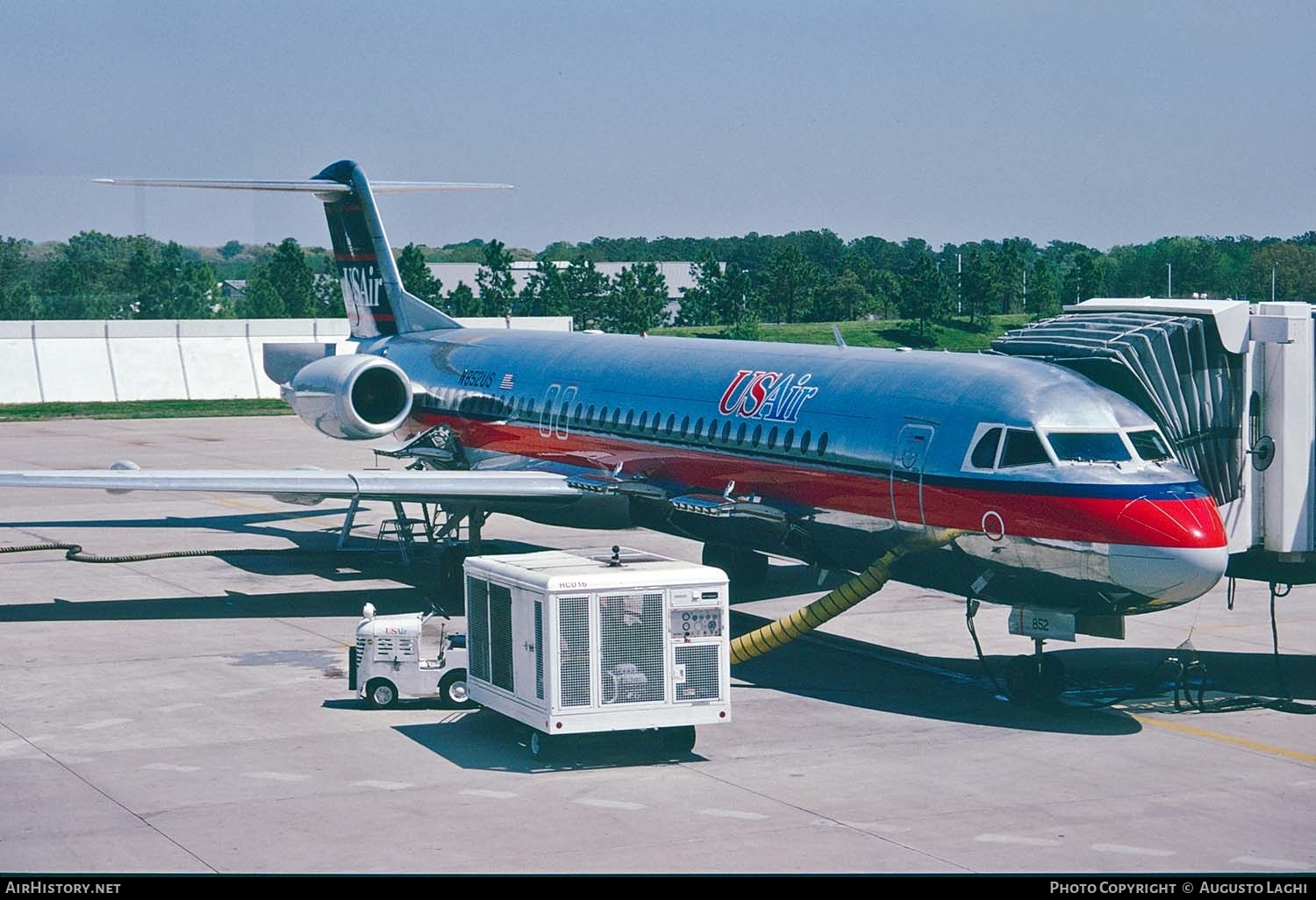 Aircraft Photo of N852US | Fokker 100 (F28-0100) | USAir | AirHistory.net #488017