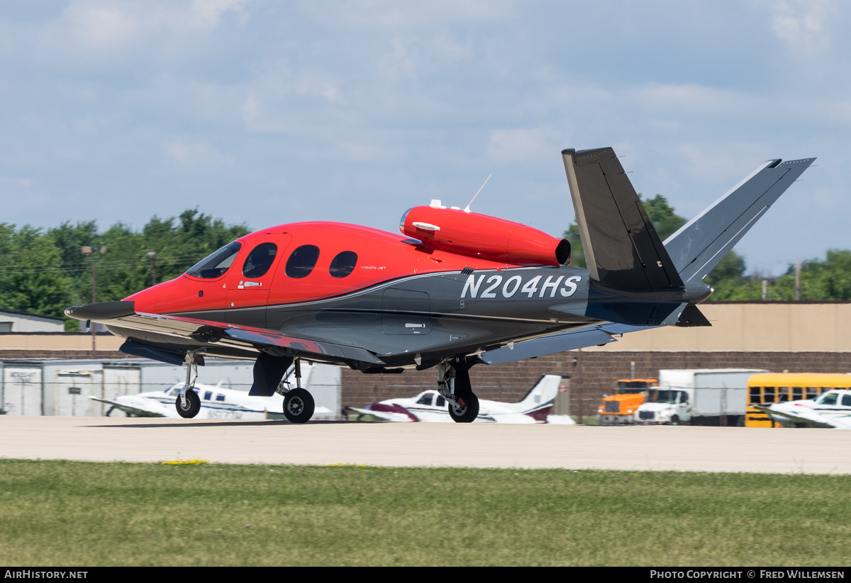 Aircraft Photo of N204HS | Cirrus SF-50 Vision G2 | AirHistory.net #488019