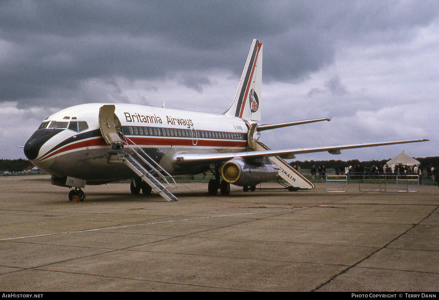 Aircraft Photo of G-AXNB | Boeing 737-204C | Britannia Airways | AirHistory.net #488028