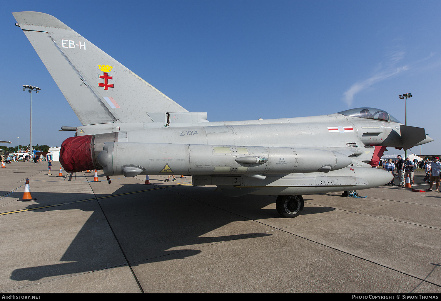 Aircraft Photo of ZJ914 | Eurofighter EF-2000 Typhoon FGR4 | UK - Air Force | AirHistory.net #488030