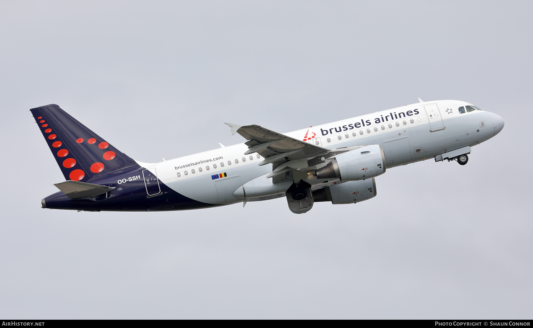 Aircraft Photo of OO-SSH | Airbus A319-112 | Brussels Airlines | AirHistory.net #488033