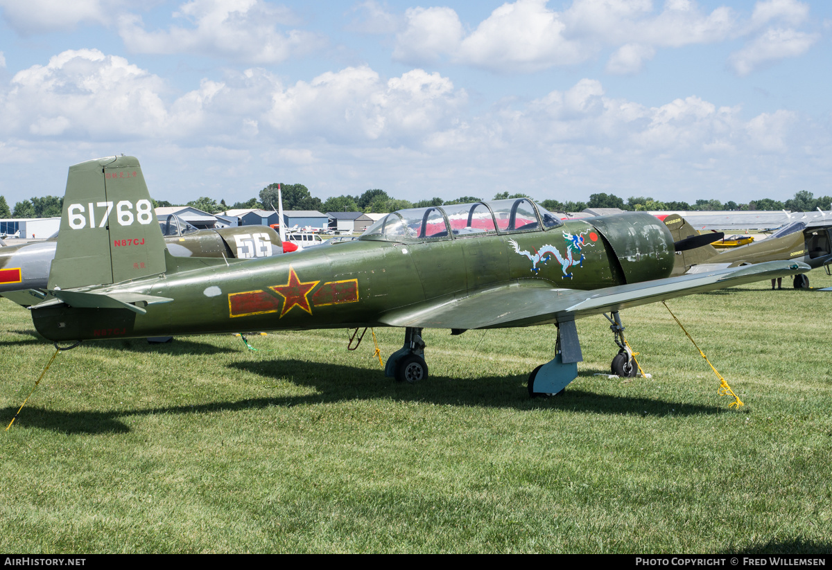 Aircraft Photo of N87CJ | Nanchang CJ-6 | China - Air Force | AirHistory.net #488047