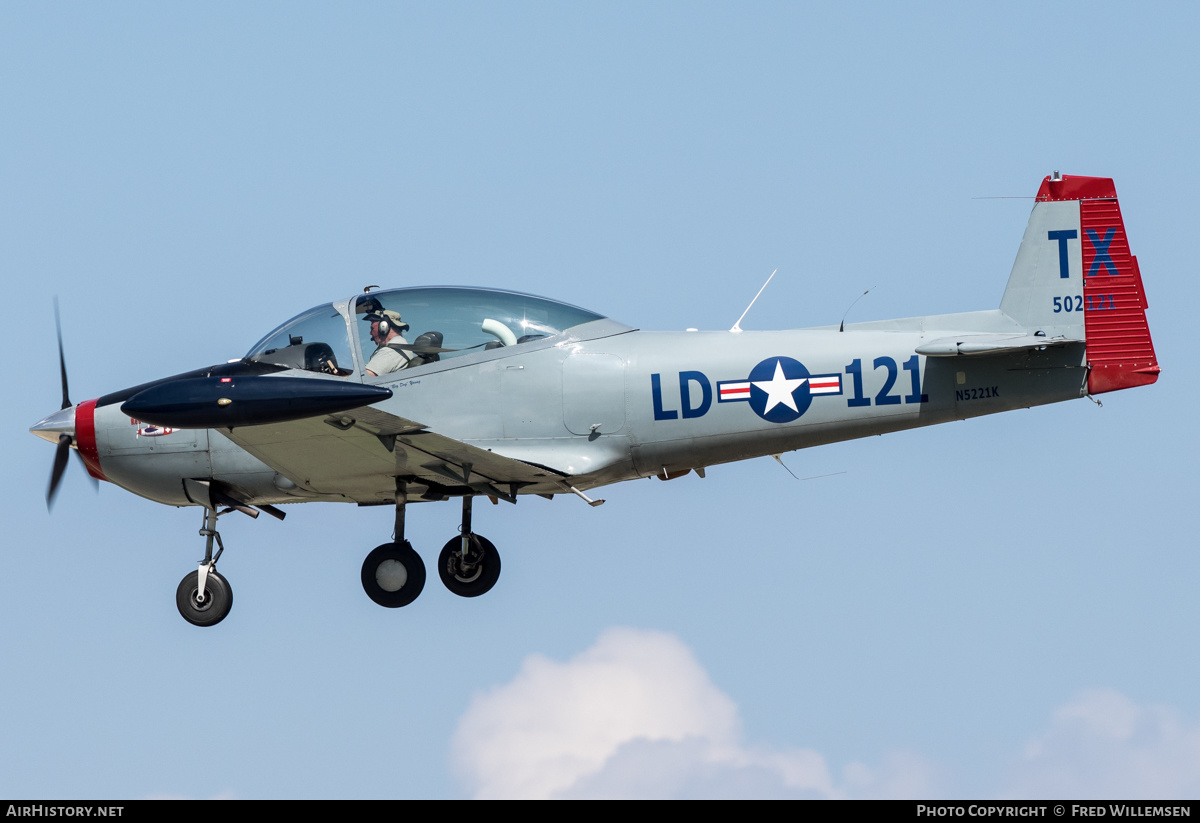 Aircraft Photo of N5221K / 50212 | Ryan Navion B | USA - Air Force | AirHistory.net #488072